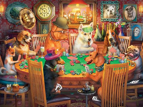 hunde poker puzzle